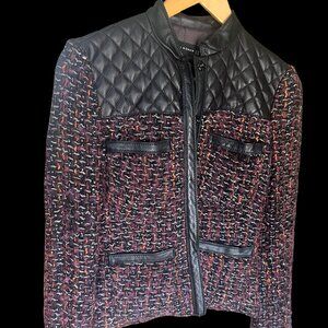 Hardly Worn Chanel Look Tweed Jacket